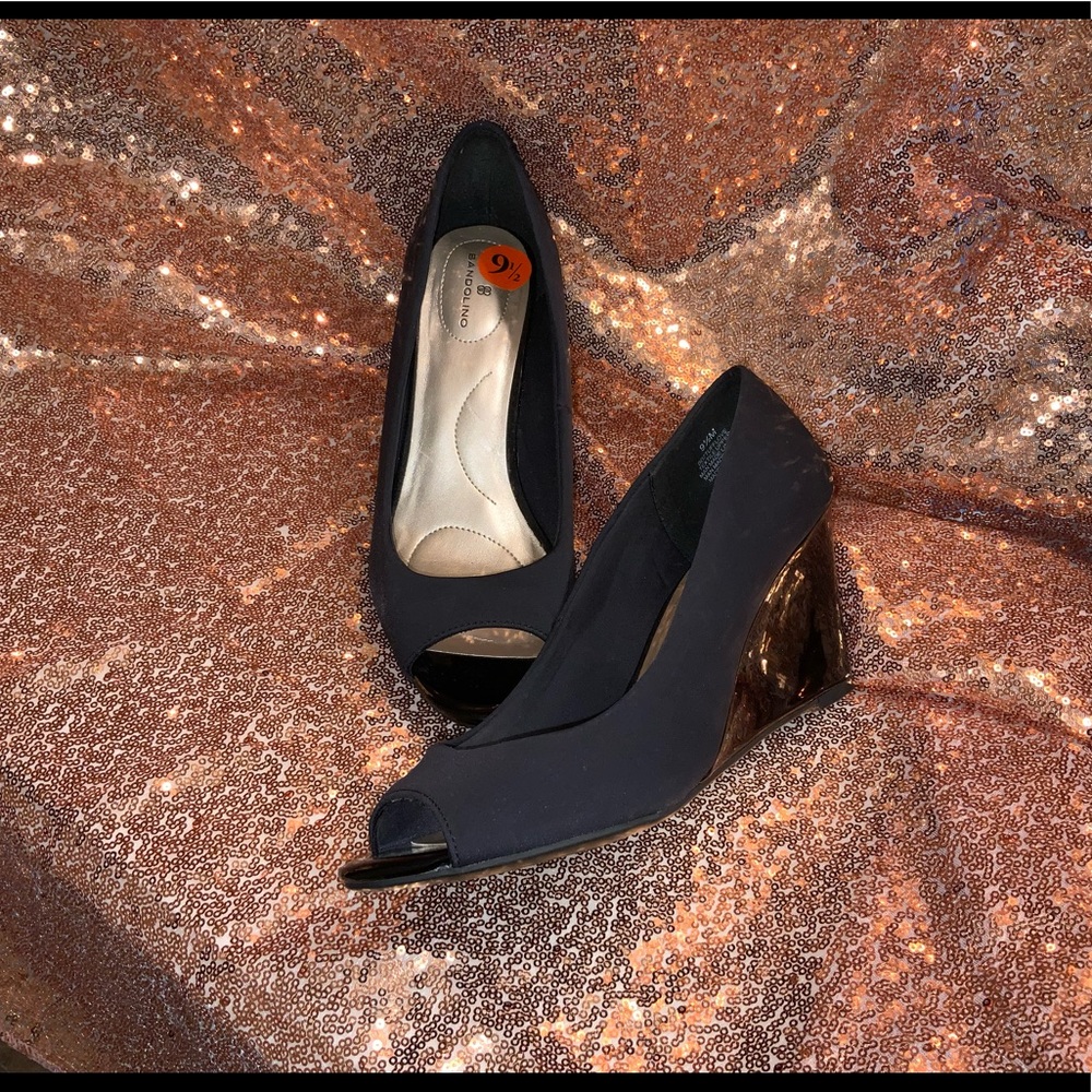 Bandolino Open Toed Dress Wedge